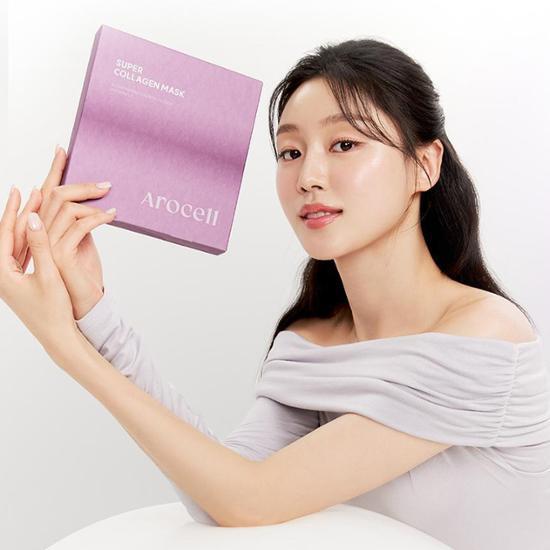 [국내최대43g] 아로셀 슈퍼 콜라겐 마스크 8매입 대용량