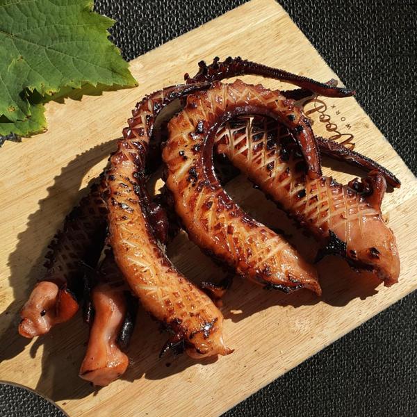 [유쾌상회] 오동통 가문어 통족 1kg 버터구이 오징어 다리
