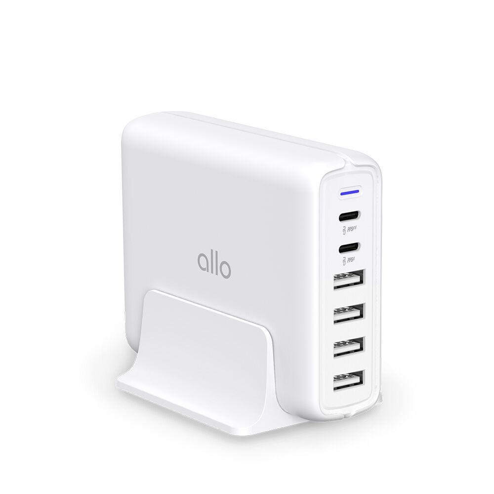알로코리아 C타입 PD PPS 접지 6포트 초고속 멀티 충전기 UC690PD 90W