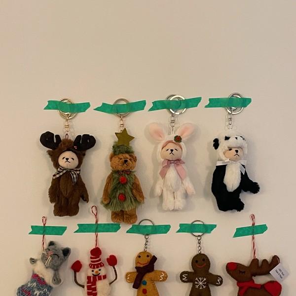 Christmas Handmade Ornament/Keychain/Figure
