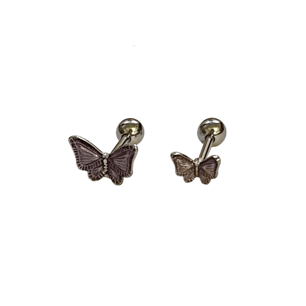 (KKOTBATT) Butterfly Piercing Violet