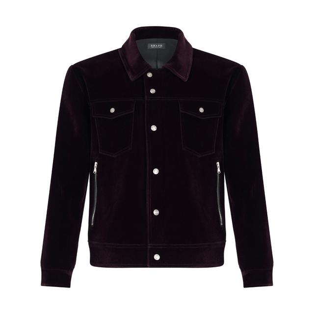 Fluid Velvet Western Jacket