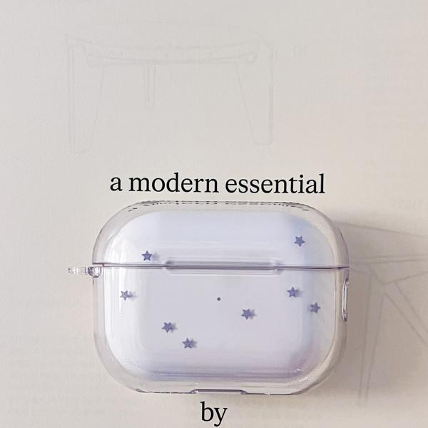 minimi stars music case (silver-gray)