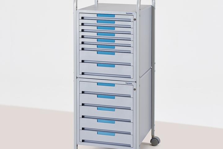 서류 정리함 문서 보관함 사무용품정리 프라노-2 이동형 서류함 13단