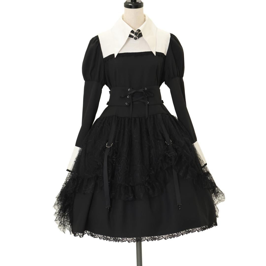 【USED】蜘蛛の巣レースワンピース