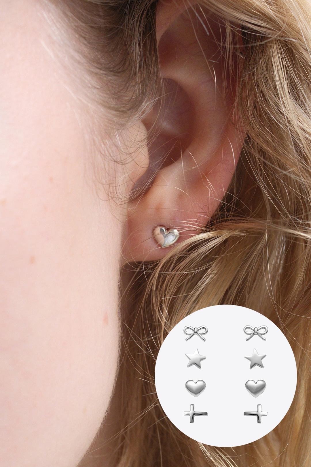 Petite Earrings (heart/star/ribbon/cross)