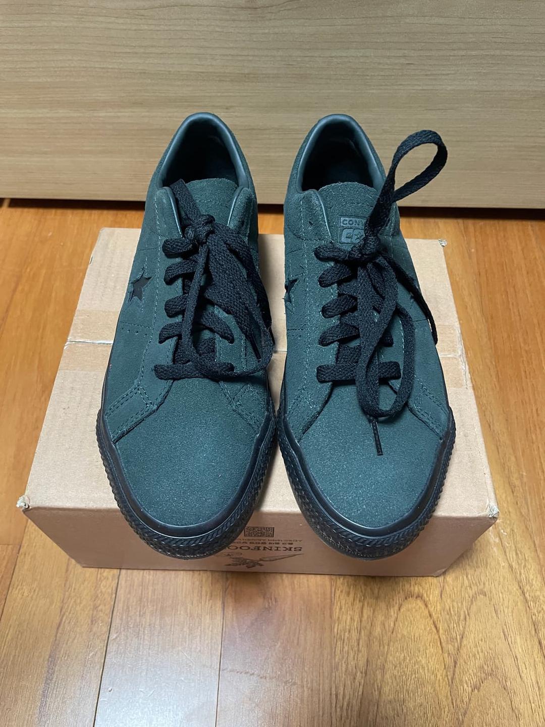 컨버스 원스타 프로 스웨이드 그린 240 | 후루츠패밀리