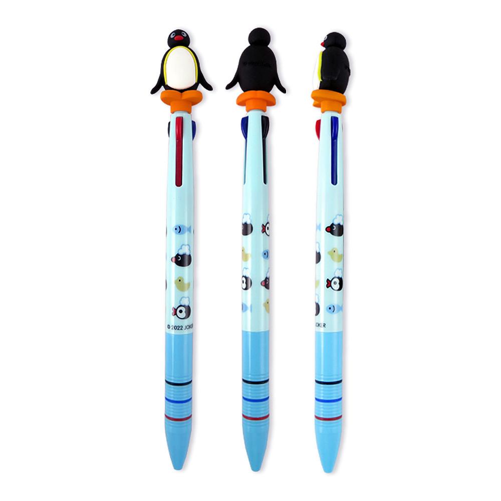 특가데이 핑구 오리지날 피규어 3색 볼펜 캐릭터 마스코트 귀여운 장식 0.5mm