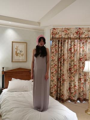 (freckle made♥)maxi slip dress(3colours!)