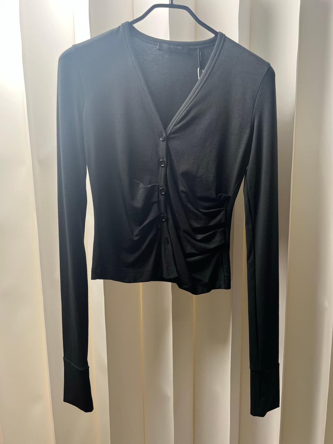 헬무트랭 블랙 셔링 가디건 xs 새상품급 | 후루츠패밀리