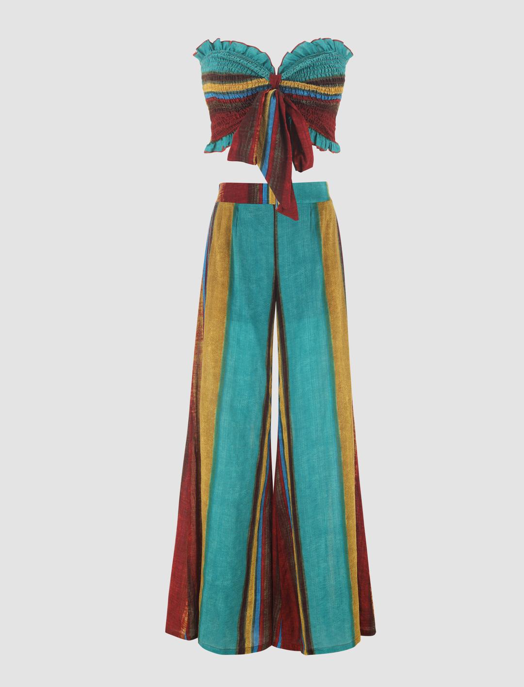 Wild West Boho Set In Stripe
