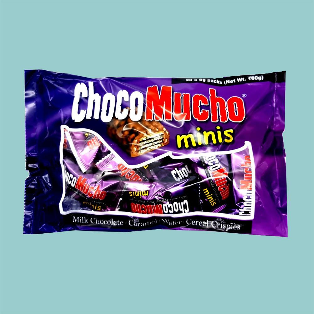 초코무초 미니 초콜릿 씨리얼 초코바 160g (8g x 20개입), 수입과자