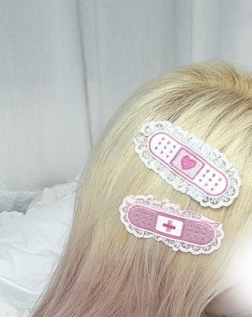 밴드자수헤어핀