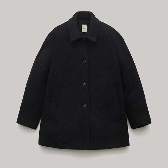 carven half coat (BLACK)