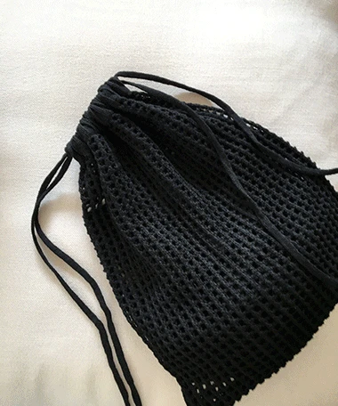 오렌 펀칭 니트 버킷 짐색