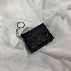 메종 마르지엘라 키링 카드 지갑 블랙 컬러 S56UI0128P0399T8013