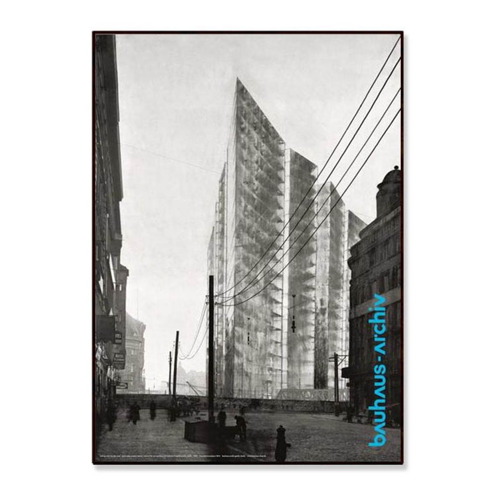 [바우하우스] Bauhaus 아트포스터 skyscraper friedrichstrasse 1922