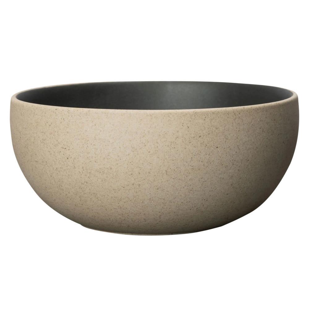 후미코 보울 14 cm Beige-black