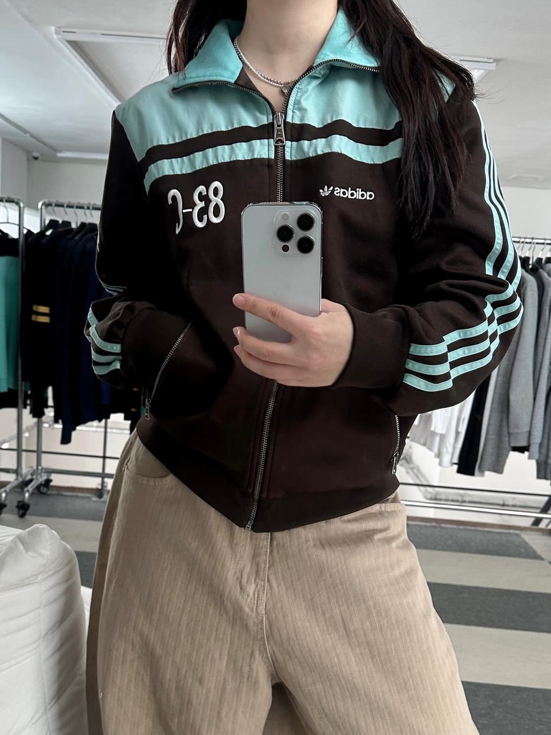 아디다스 브라운/민트 83-C 져지  | 후루츠패밀리