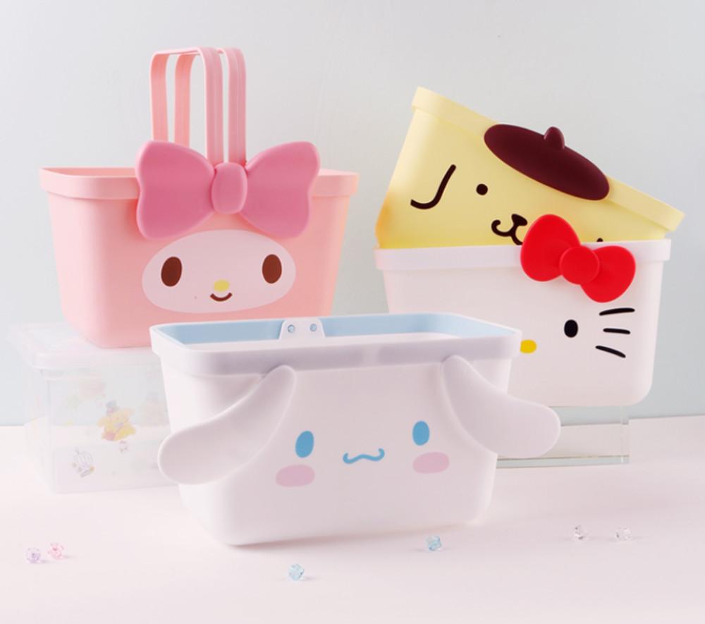 산리오 캐릭터즈 바구니