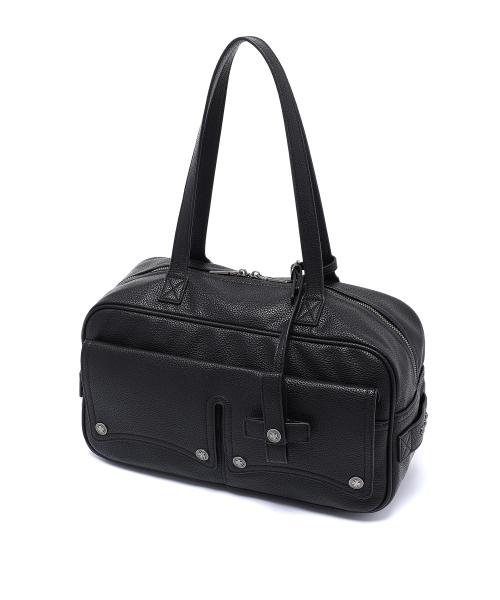 Op. 10 MORPH LEATHER BOWLING BAG BLACK