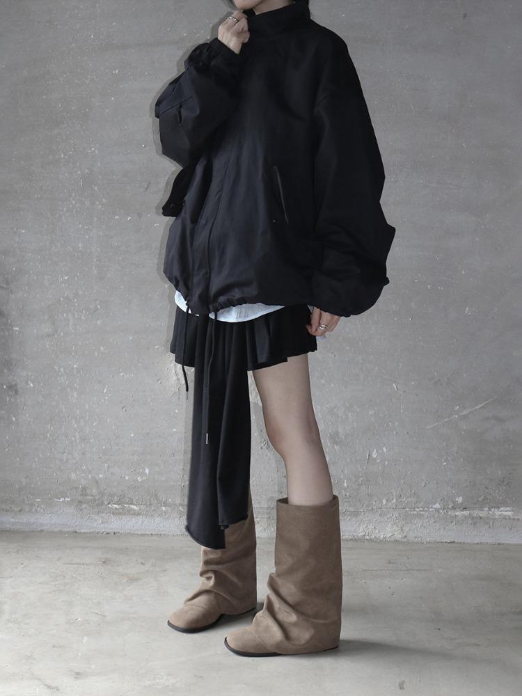 므넴 에드 피치 코튼 야상 점퍼 (2color)