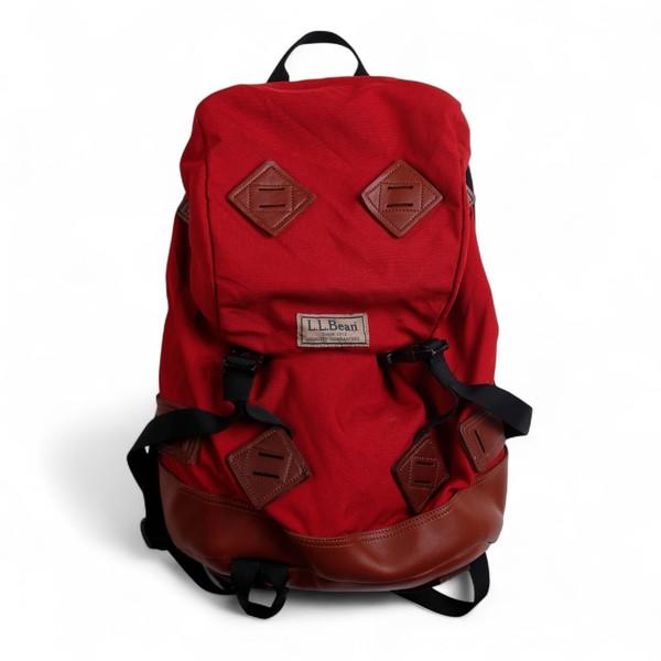 [L.L.BEAN] 빈티지 레더 트래킹 백팩 (Rucksack)