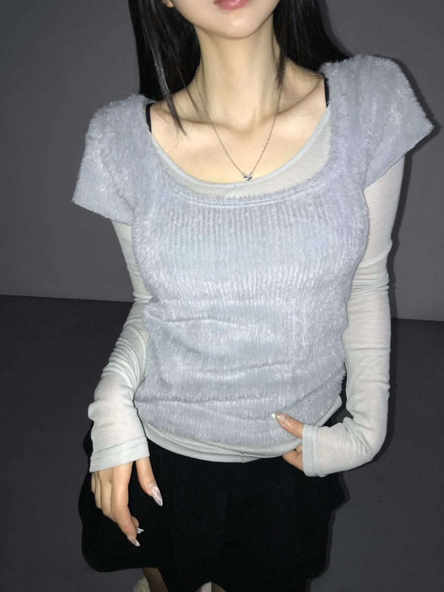 square snuggle knit(4 color)