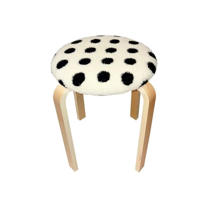 Dumble dot stool (ivory)