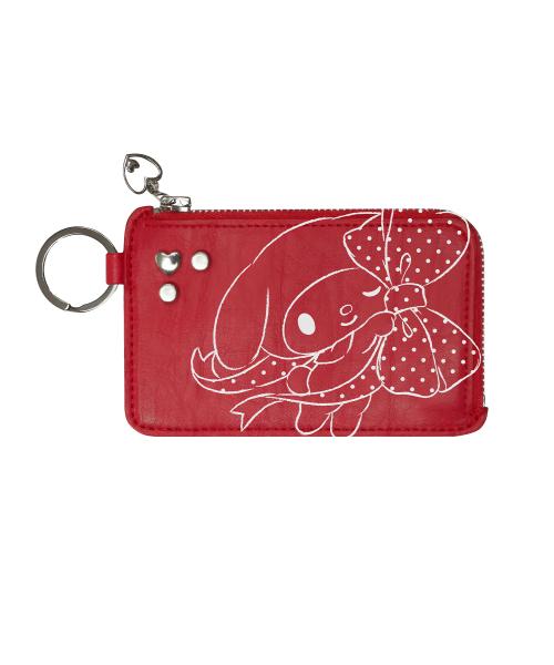 [MY MELODY] CARD WALLET(RED)