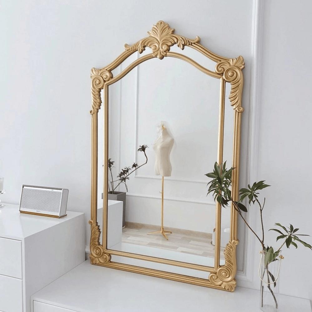 엔틱거울 현관 골드거울 거실 디자인거울