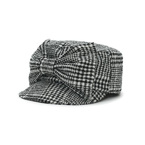 BELLBOY CAP_RIBBON_CHECK