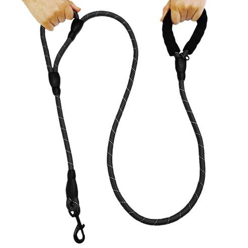 멍템 로프 리드줄 양손 1.8M