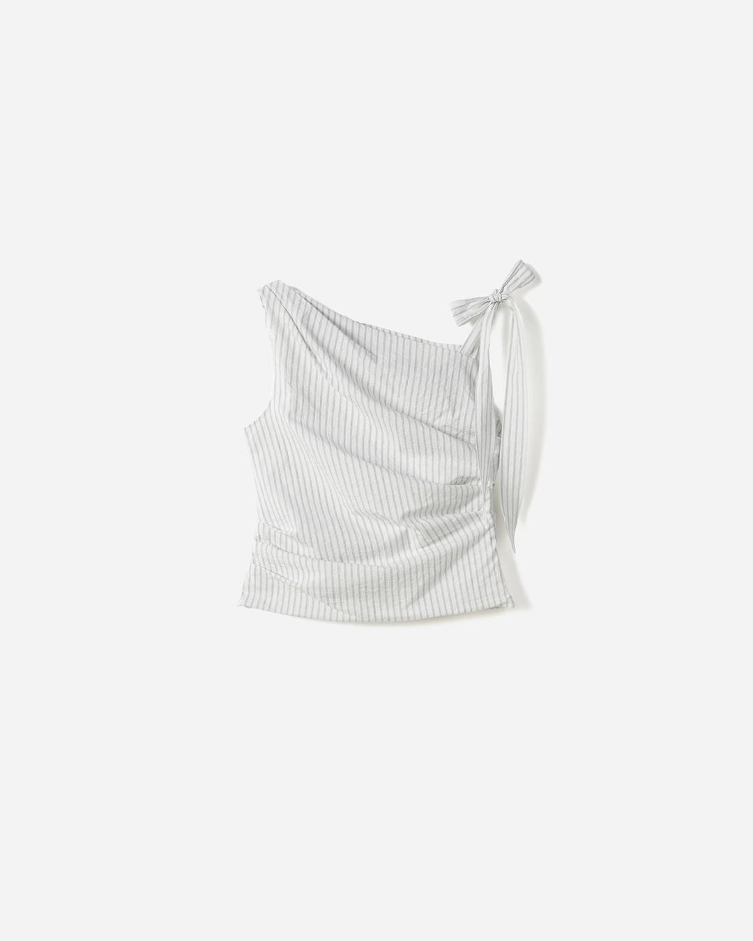 Barry One-Shoulder Blouse