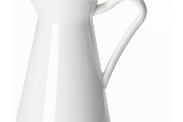 소케레르트 화병 꽃병 도자기 화이트 (소형) 16cm