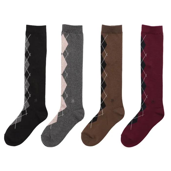 Dynee 다이니 아가일 패턴 롱 삭스_4color 중 택2