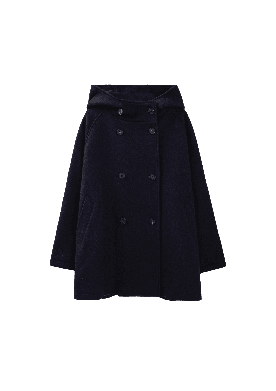 Mused Happy Hood Coat - Navy