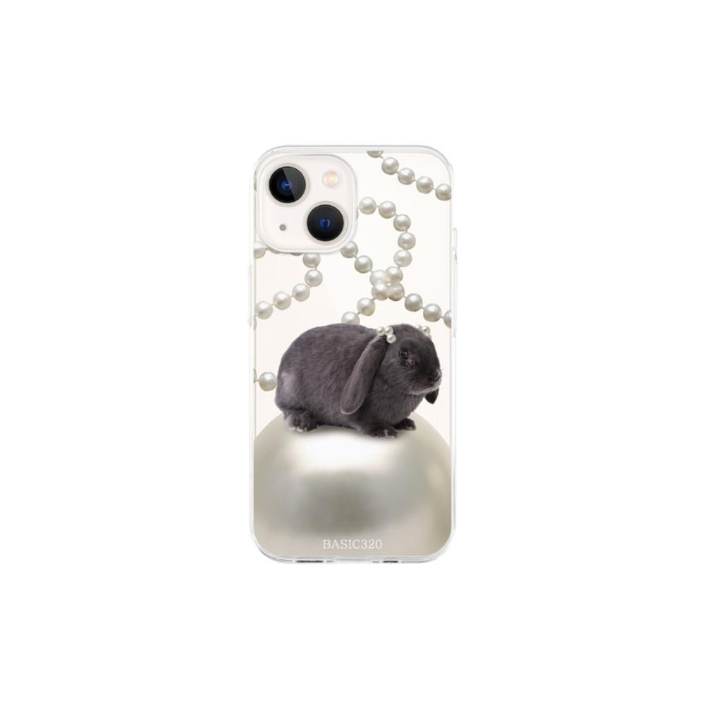 Black bunny case (jelly hard)