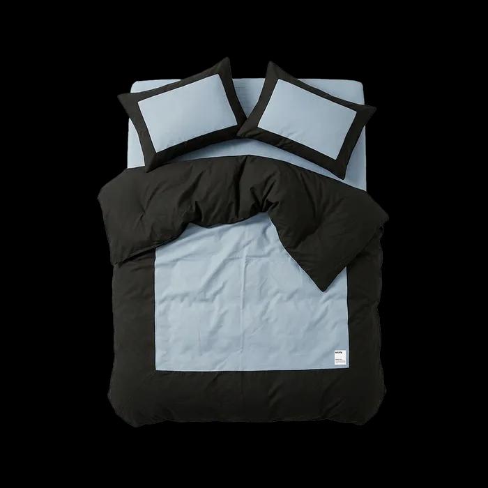 [29CM 단독] 사이 컴포터 블랙/스카이블루 베딩 세트 (차렵이불/알러지케어/사계절/가을/겨울)