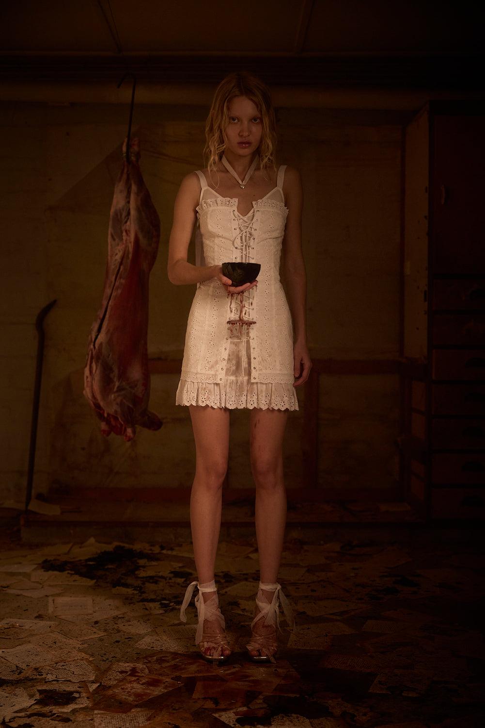 FAITHLESS DRESS - XS / IVORY | PRE-ORDER