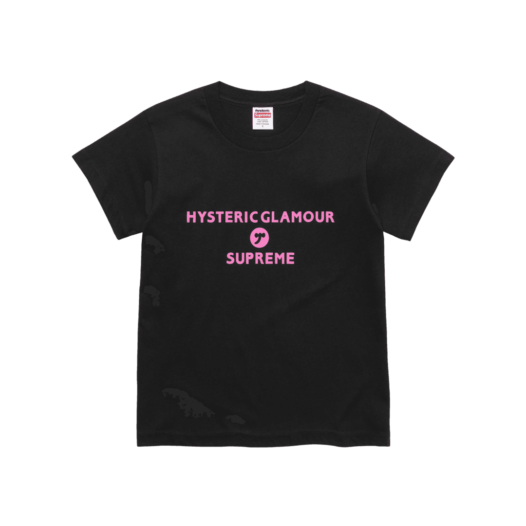 Supreme x Hysteric Glamour Baby T-Shirt Black - 24FW
