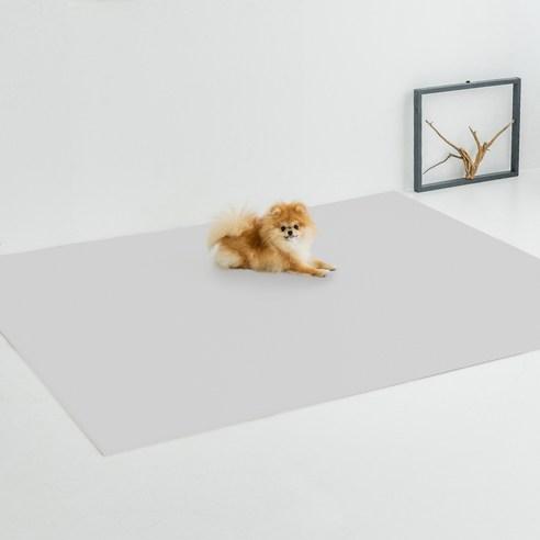 디팡 펫플레이 강아지매트 러그타입 2장, 젤리 그레이