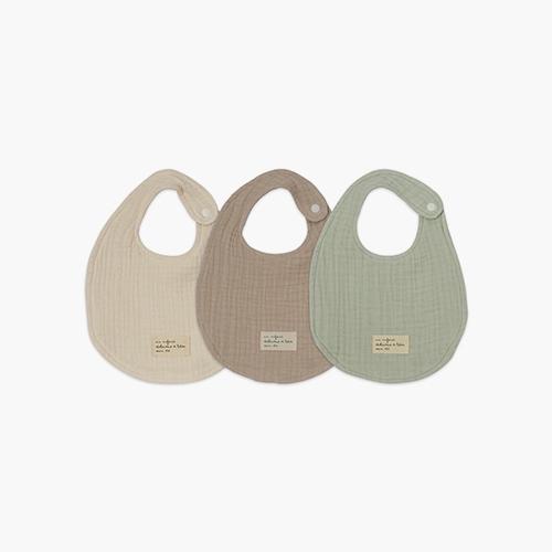 Petit Gauze Bib (3 Colors)