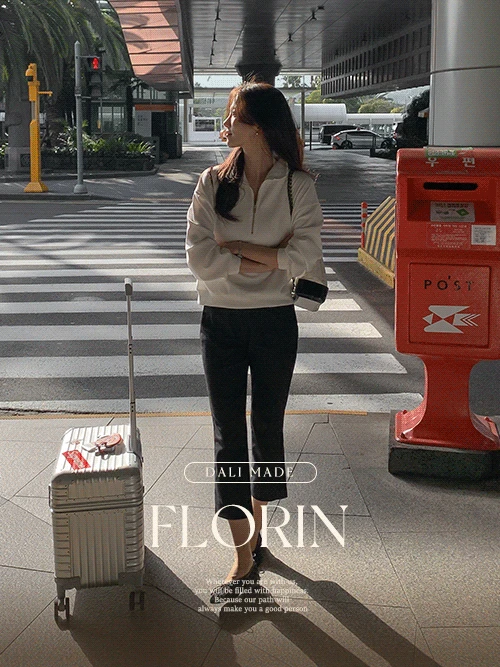 [made]플로린 7부 슬릿 카프리 팬츠(하객룩/출근룩/여름하객룩/여름바지)