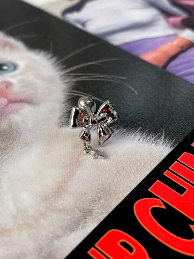 키치 리본 스파클 피어싱 오김