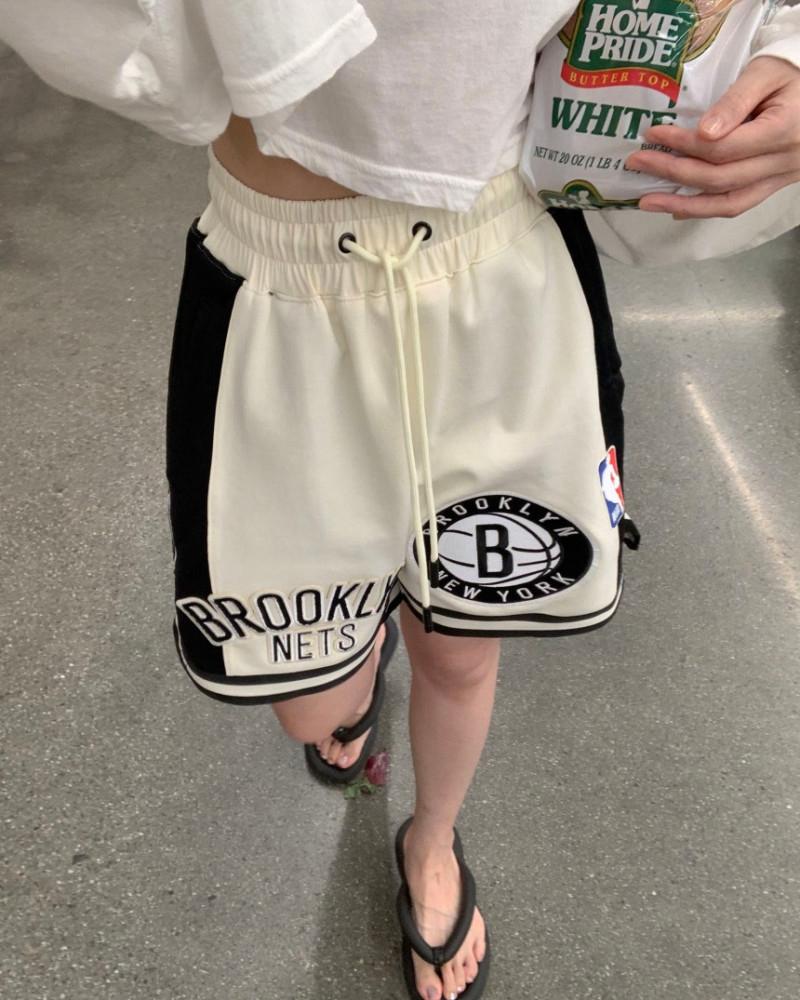 프로스탠다드 남녀공용 스탠다드핏 NBA 브룩클린 패치 쇼츠 반바지