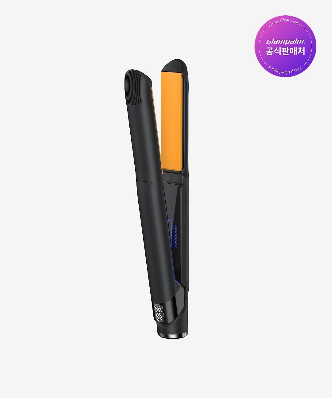글램팜 [GP201TBK] 글램뮤즈 터치 플랫 (오리지널블랙) 판고데기 미용실 매직기