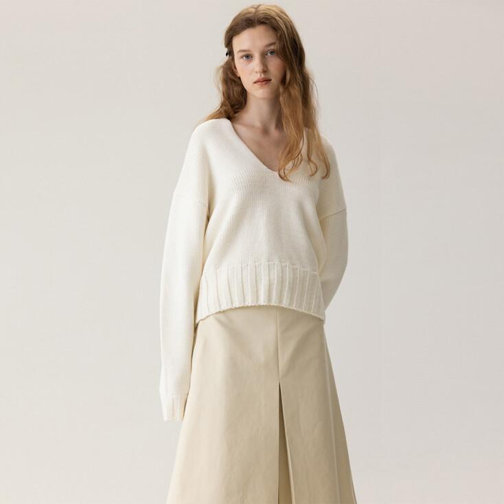 FW23 Arvid Pullover Cream Shell