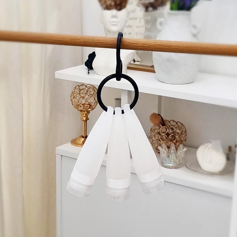 수영장 실리콘공병 여행용 샴푸 수영장 고리 공병