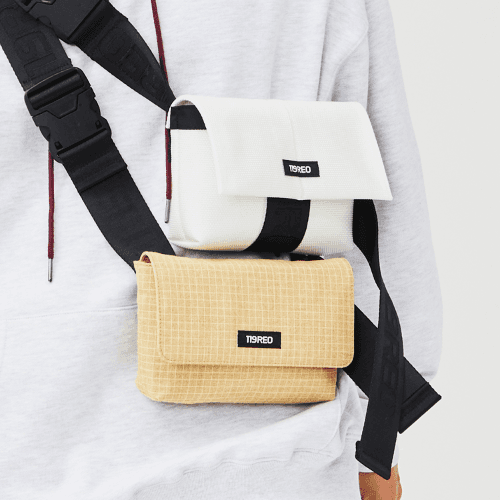 [119REO] 소방호스/방화복 미니 크로스백